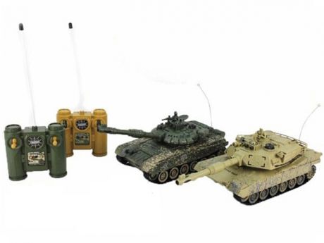 Игрушка Пламенный мотор Танковый бой Т34 - Abrams M1A2 870236