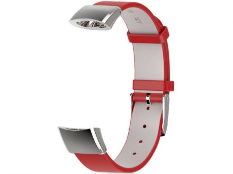 Aксессуар Ремешок Apres Leather for Huawei Honor Band 3 Red