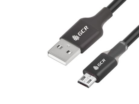 Аксессуар Greenconnect USB - MicroUSB 1m Black GCR-51179