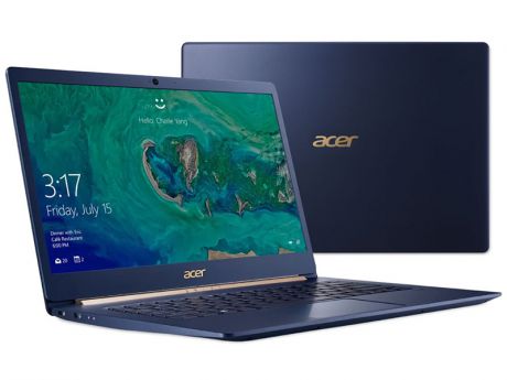 Ноутбук Acer Swift 5 SF514-53T-5352 NX.H7HER.006 (Intel Core i5-8265U 1.6 GHz/8192Mb/256Gb SSD/No ODD/Intel HD Graphics/Wi-Fi/Bluetooth/Cam/14.0/1920x1080/Touchscreen/Windows 10 64-bit)
