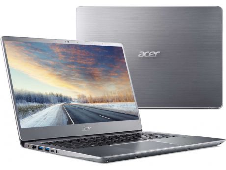Ноутбук Acer Swift 3 SF314-56G-76FM NX.H4LER.003 (Intel Core i7-8565U 1.8GHz/8192Mb/512Gb SSD/nVidia GeForce MX150 2048Mb/Wi-Fi/Bluetooth/Cam/14.0/1920x1080/Linux)