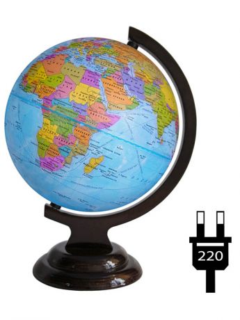 Глобус Глобусный мир Политический 210mm 10025