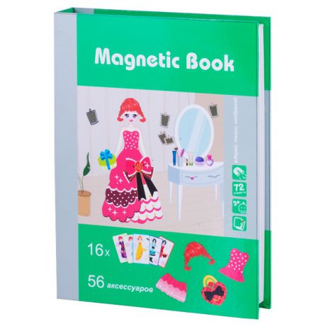 Magnetic Book TAV025 Развивающая игра "На бал"