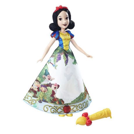Hasbro Disney Princess B5295/B6851 Модная кукла Принцесса с проявляющимся принтом Белоснежка