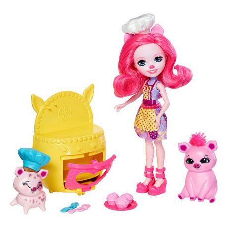 Mattel Enchantimals FJJ28 Игровой набор "Веселая пекарня"