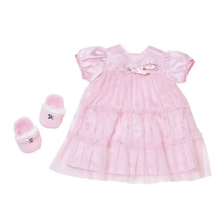 Zapf Creation Baby Annabell 700-112 Бэби Аннабель Одежда "Спокойной ночи" (платье и тапочки)