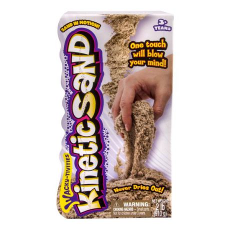 Kinetic sand 71400 Кинетик сэнд Кинетический песок для лепки 910 грамм, коричневый