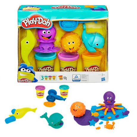Hasbro Play-Doh B1378 Игровой набор пластилина "Подводный мир"