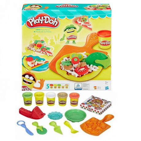 Hasbro Play-Doh B1856 Игровой набор пластилина "Пицца"