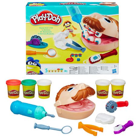 Hasbro Play-Doh B5520 Игровой набор Мистер Зубастик Новая версия