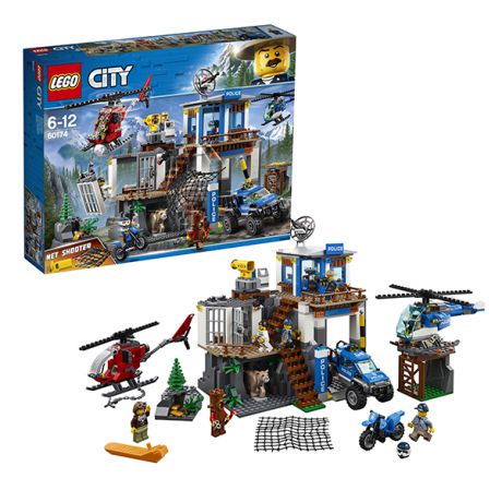 LEGO City 60174 Конструктор Лего Город Полицейский участок в горах