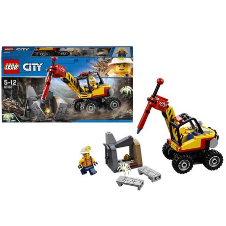 LEGO City 60185 Конструктор Лего Город Трактор для горных работ