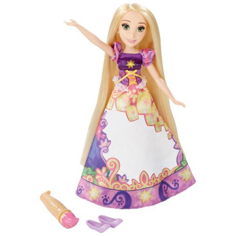 Hasbro Disney Princess B5297 Принцесса Рапунцель в юбке с проявляющимся принтом