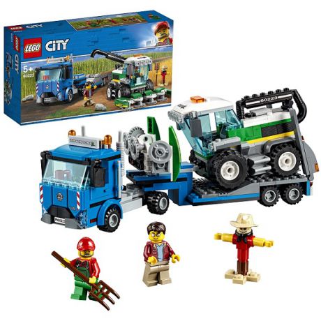 LEGO City 60223 Конструктор Лего Город Транспорт: Транспортировщик для комбайнов