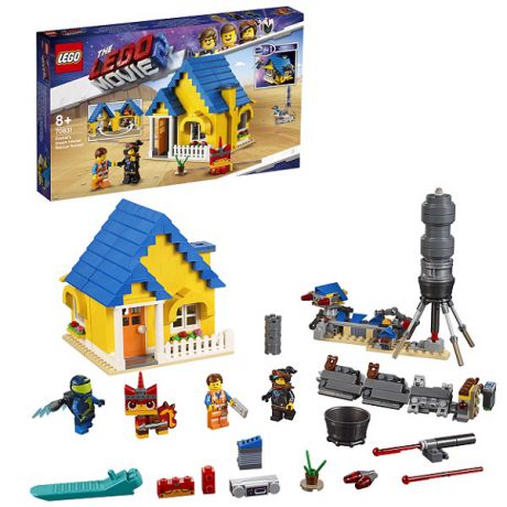 LEGO Movie 2 70831 Конструктор Лего Фильм 2 Дом мечты: Спасательная ракета Эммета!