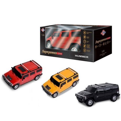 Wincars DS-2016 Hummer (лицензия), Р/У, масштаб 1:24, ЗУ в комплекте