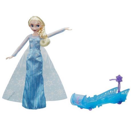 Hasbro Disney Princess E0086 Кукла Эльза и санки