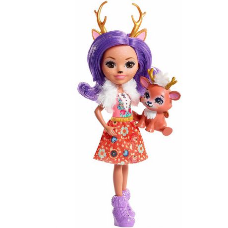 Mattel Enchantimals FNH23 Кукла Данесса Оления, 15 см