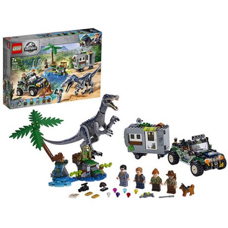 LEGO Jurassic World 75935 Конструктор Лего Поединок с бариониксом: охота за сокровищами