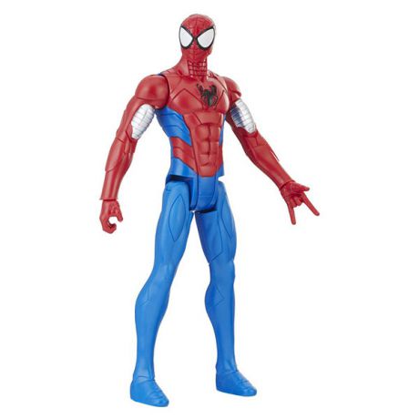 Hasbro Spider-Man E2324/E2343 Фигурка Человека Паука Pow.pack В механизированной броне 30 см