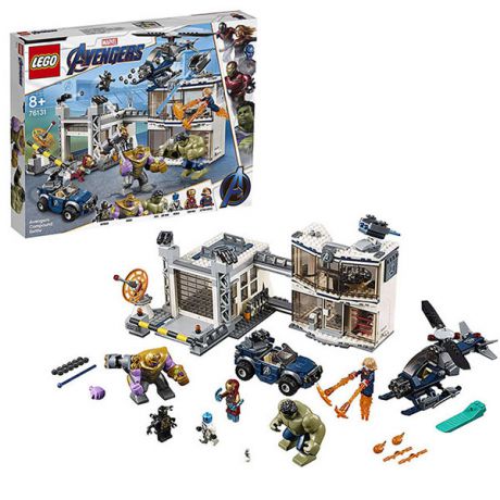 Lego Super Heroes 76131 Супер Герои Битва на базе Мстителей