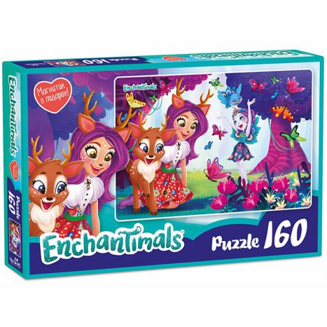 Enchantimals AST188874 Пазл Даниэсса и Пэттер 160 элементов