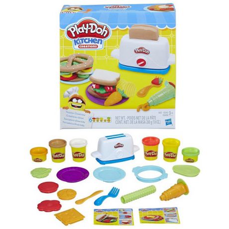 Hasbro Play-Doh E0039 Плей До "Тостер"