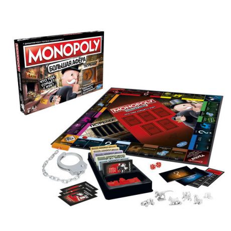 Hasbro Monopoly E1871 Игра Монополия Большая афёра