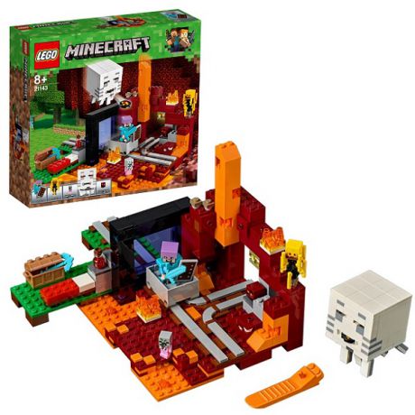 LEGO Minecraft 21143 Конструктор Лего Майнкрафт Портал в Подземелье