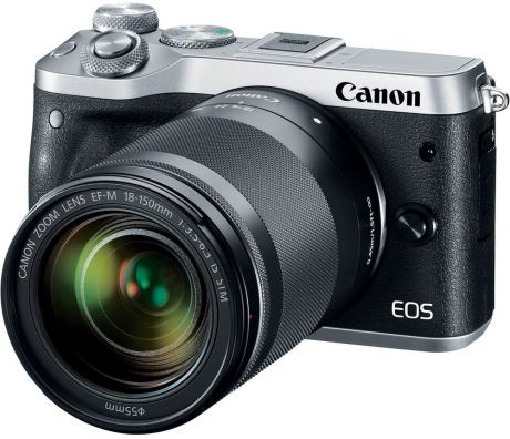 Canon EOS M6 18-150 IS STM (серебристый)
