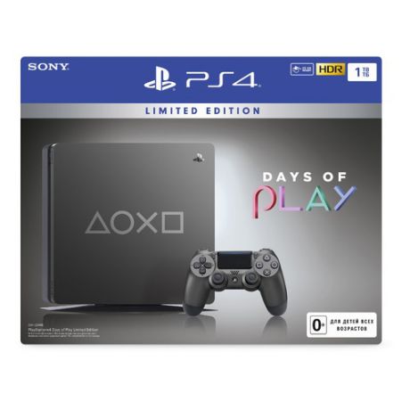 Игровая консоль SONY PlayStation 4 Days of Play Special Edition, черный