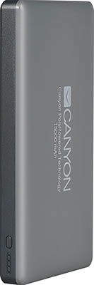 Аккумулятор портативный Canyon CNS-TPBP 15 DG Серый