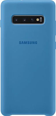 Чехол (клип-кейс) Samsung S 10+ (G 975) SiliconeCover blue EF-PG 975 TLEGRU
