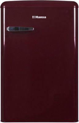 Однокамерный холодильник Hansa FM 1337.3 WAA винный красный