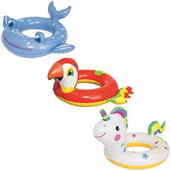 Надувной круг для плавания BestWay Животные от 3 до 6 лет