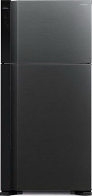 Двухкамерный холодильник Hitachi R-V 662 PU7 BBK чёрный бриллиант