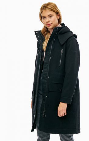 Пальто Karl Lagerfeld 86KW1503_999 black