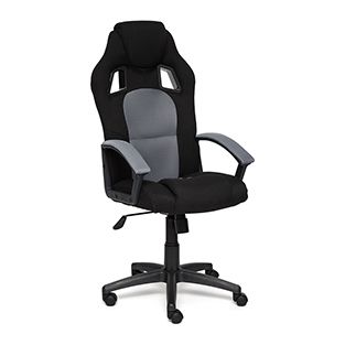 Кресло компьютерное Тетчер Driver Доступные цвета обивки: Чёрный/серый
