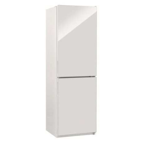 Холодильник NORDFROST NRG 119NF 042, двухкамерный, белое стекло [00000256620]