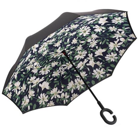 Зонт Suprella Pro Premium Black-Flower