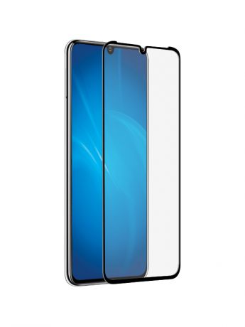 Аксессуар Закаленное стекло DF для Huawei P30 Full Screen+ Full Glue hwColor-98 Black