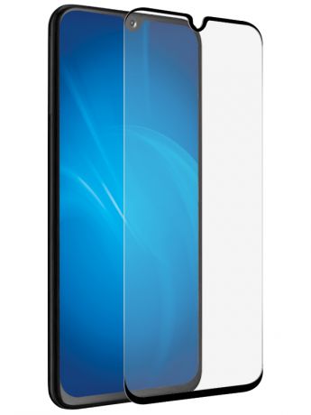Аксессуар Закаленное стекло DF для Samsung Galaxy A70 Full Screen+ Full Glue sColor-76 Black
