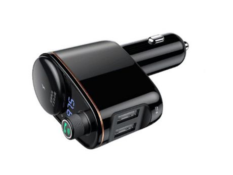FM-Трансмиттер Baseus Locomotive Bluetooth MP3 Vehicle Charger Black CCALL-RH01