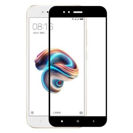 Аксессуар Защитное стекло Gecko для Xiaomi Mi5X 2D 0.26mm Full Screen Black ZS26-GXMMI5X-2D-BL