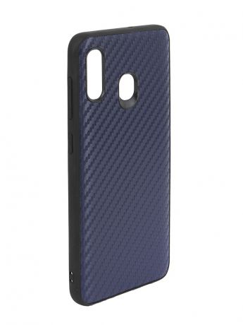 Аксессуар Чехол G-Case для Samsung Galaxy A30 SM-A305F / A20 SM-A205F Carbon Dark Blue GG-1055