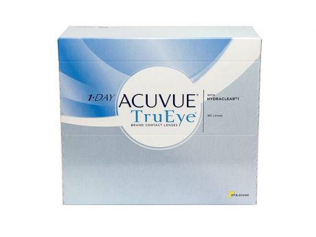 Контактные линзы Johnson & Johnson 1-Day Acuvue TruEye (180 линз / 8.5 / -3.5)