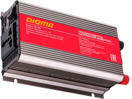 Автоинвертор Digma DCI-500