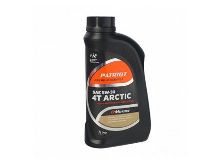 Масло полусинтетическое Patriot G-Motion 5W30 4Т Arctic 1L 850030100