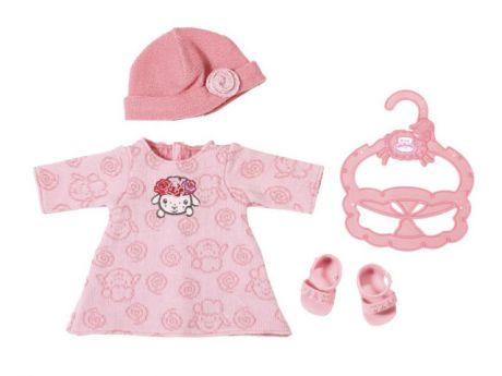 Одежда для куклы Zapf Creation My Little Baby Annabell Платье, шапочка и босоножки 701-843