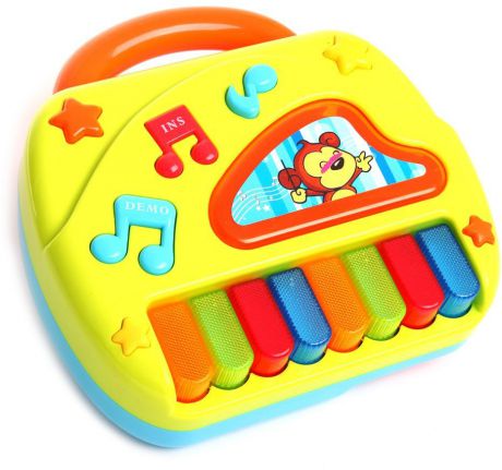 ZHORYA Музыкальная игрушка телефон-пианино (разноцветный)